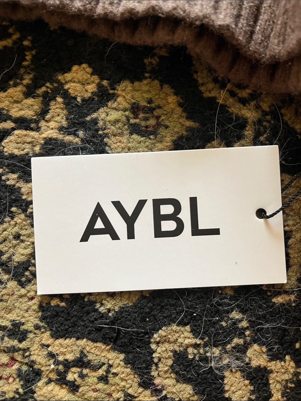 AYBL Chocolate Brown Hooded Knit Sweater - Picture 2 of 6